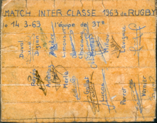 rugby lnterclasse 1963_2